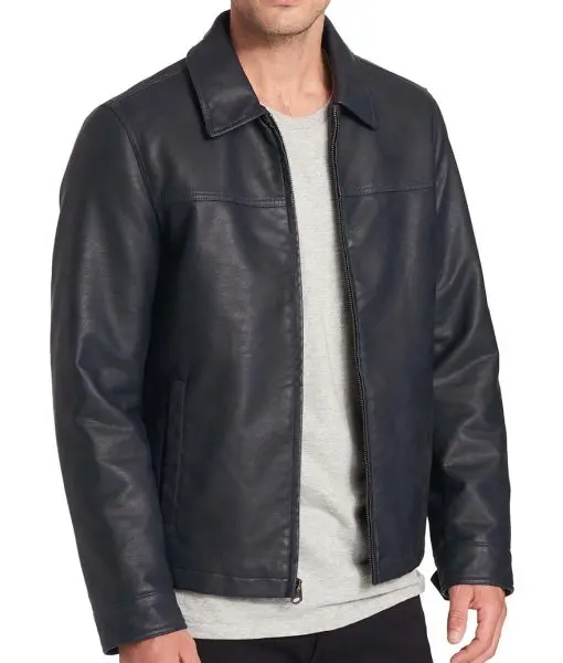 Barry Faux Leather Jacket