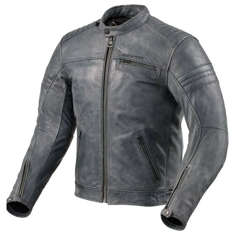 Biker Jacket For Men - Front View