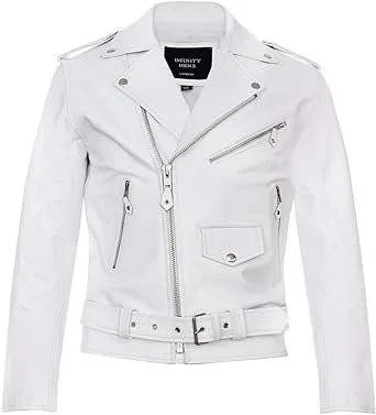 Biker Leather Jackets For Men- Front View