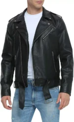 Fahsyee Leather Jacket for Men