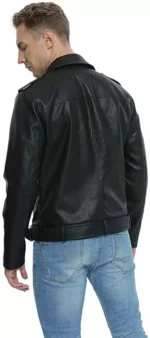 Fahsyee Leather Jackets for Men