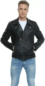 Fahsyee Leather Jackets for Men