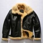 Faux Fur Leather Jacket