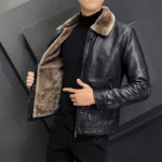 Faux Fur Motorcycle Jackets 2