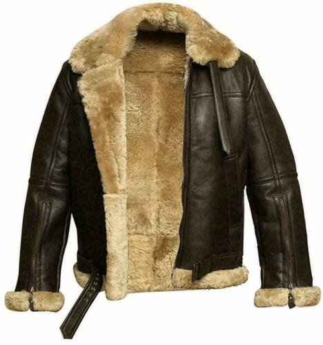 Faux leather Jacket With Faux Fur