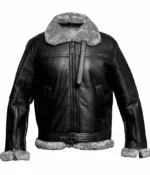 Faux leather Jacket With Faux Fur 4