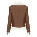 Fur Biker Jacket Womens 3