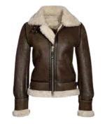 Fur Motorcycle Jacket