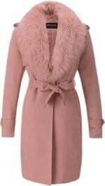 Leather And Fur Coat