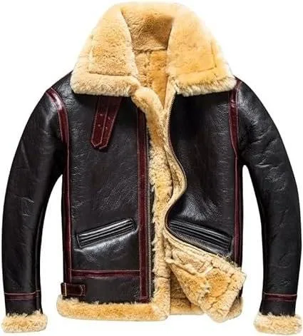 Leather Jacket With Fur Inside