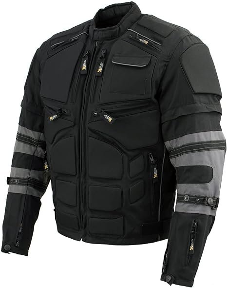 Lightweight Armored Motorcycle Jacket