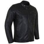 Mens Leather Riding Jacket - Side view