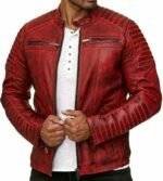 Red Motorcycle Jacket