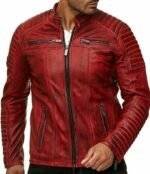 Red Motorcycle Jacket 2