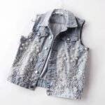 Womens Denim Vest