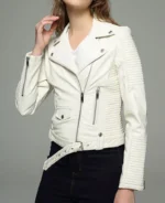 Womens Faux Leather Jacket