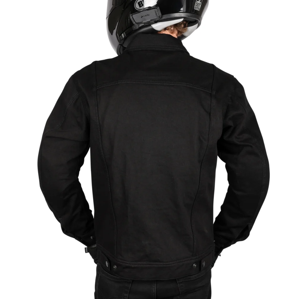 Kevlar motorcycle jacket back view