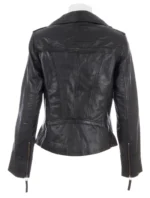 womens leather biker jacket 4