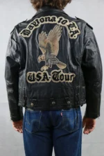 Biker Gang Leather Jacket 3