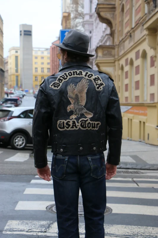 Biker Gang Leather Jacket