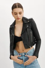 Biker Jacket Cropped