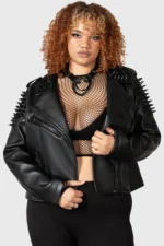 Biker Jacket Plus Size 2