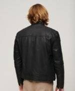 Biker Style Leather Jacket 2