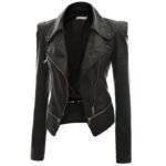 Black Biker Jacket Women