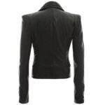 Black Biker Jacket Women 2