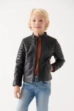 Boys Biker Jacket