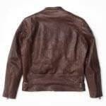 Brown Cafe Racer Jacket 2