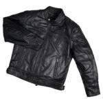 Cafe Racer Leather Jacket With Armor 4