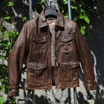 Brown Cowhide Jacket