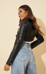 Crop Biker Jacket 3