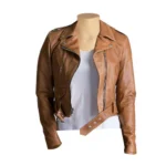 Cropped Biker Jacket