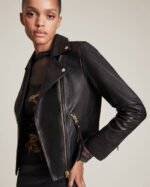 Dalby Leather Biker Jacket