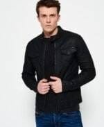 Denim Biker Jacket Mens 2