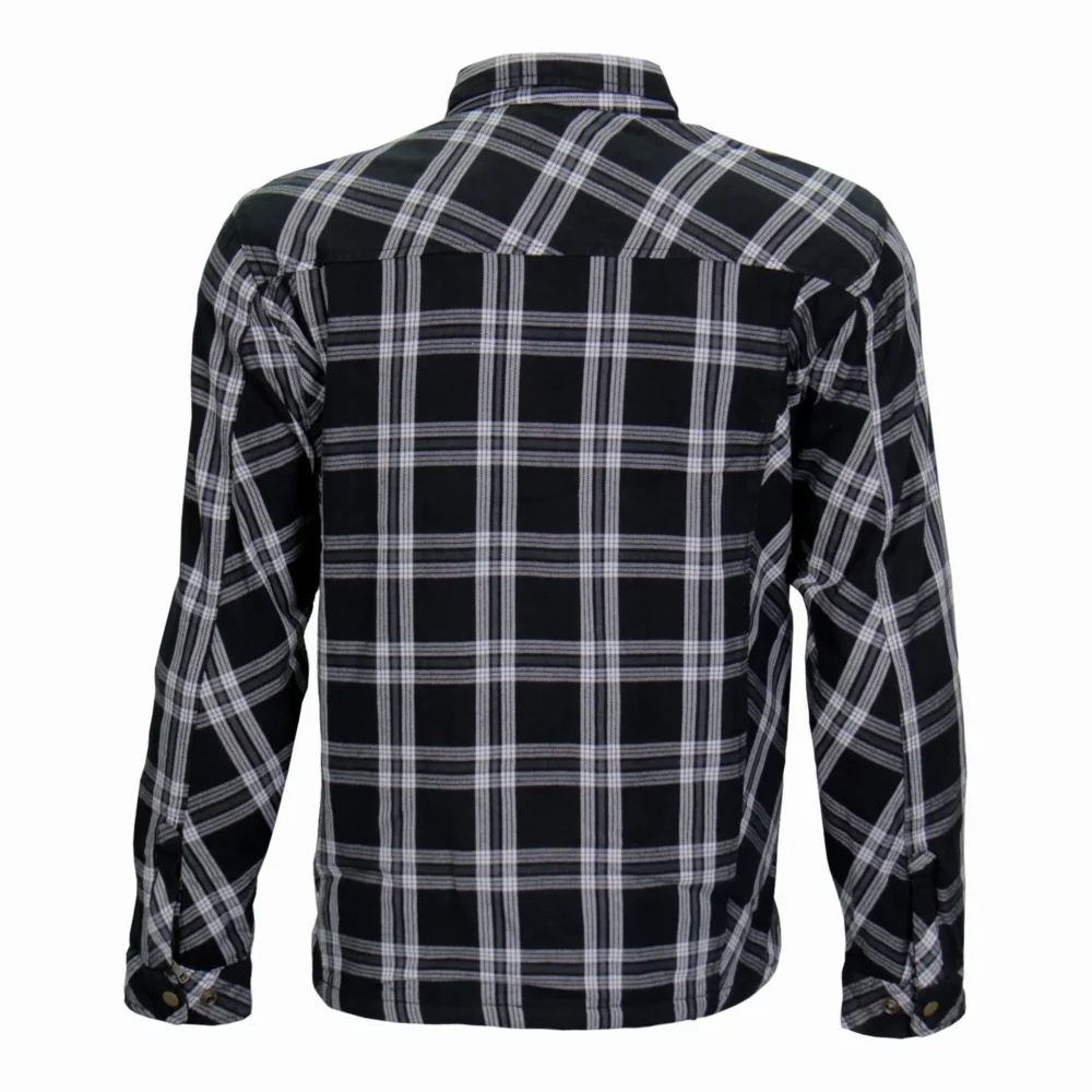 Flannel Biker Jacket 3