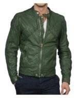 Green Motorcycle Jacket