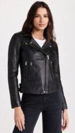 Iro Leather Motorcycle Jacket designed for comfort and style on the road