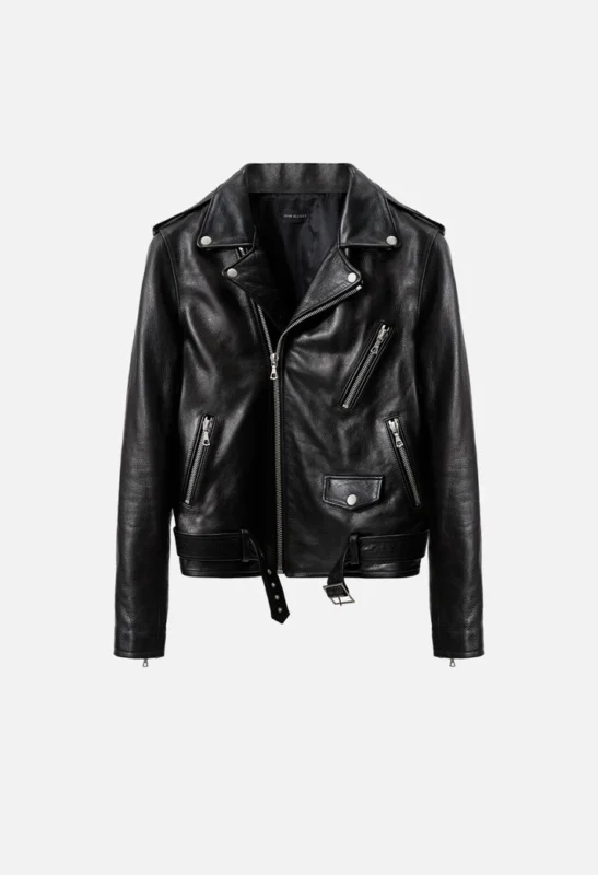 Leather Biker Jacket For Men