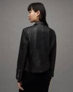 Leoni Leather Biker Jacket 4