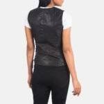 Long Leather Vest Women's 3