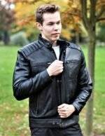 Men Biker Leather Jacket 3