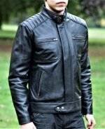 Men Biker Leather Jacket 4