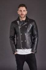 Mens Biker Jacket Leather