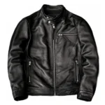 Men's Biker Leather Jacket