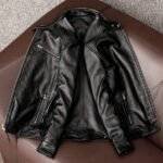 Men's Biker Leather Jacket 3