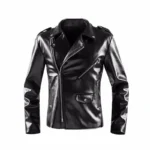 Men's Leather Biker Jacket