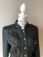 Military Style Leather Jacket 2